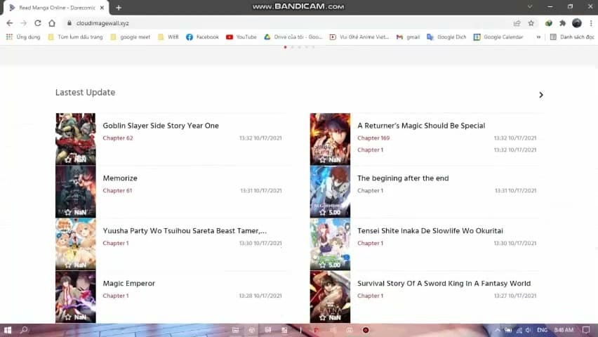 Nodejs Manga Website
